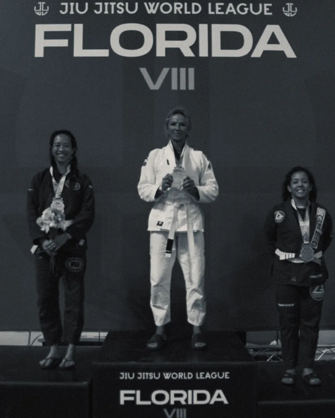 Jayne Tingle competing in Jiu-Jitsu